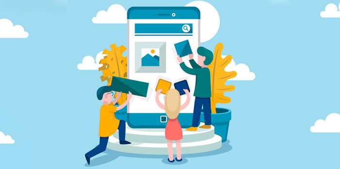 Electronic visiting cards