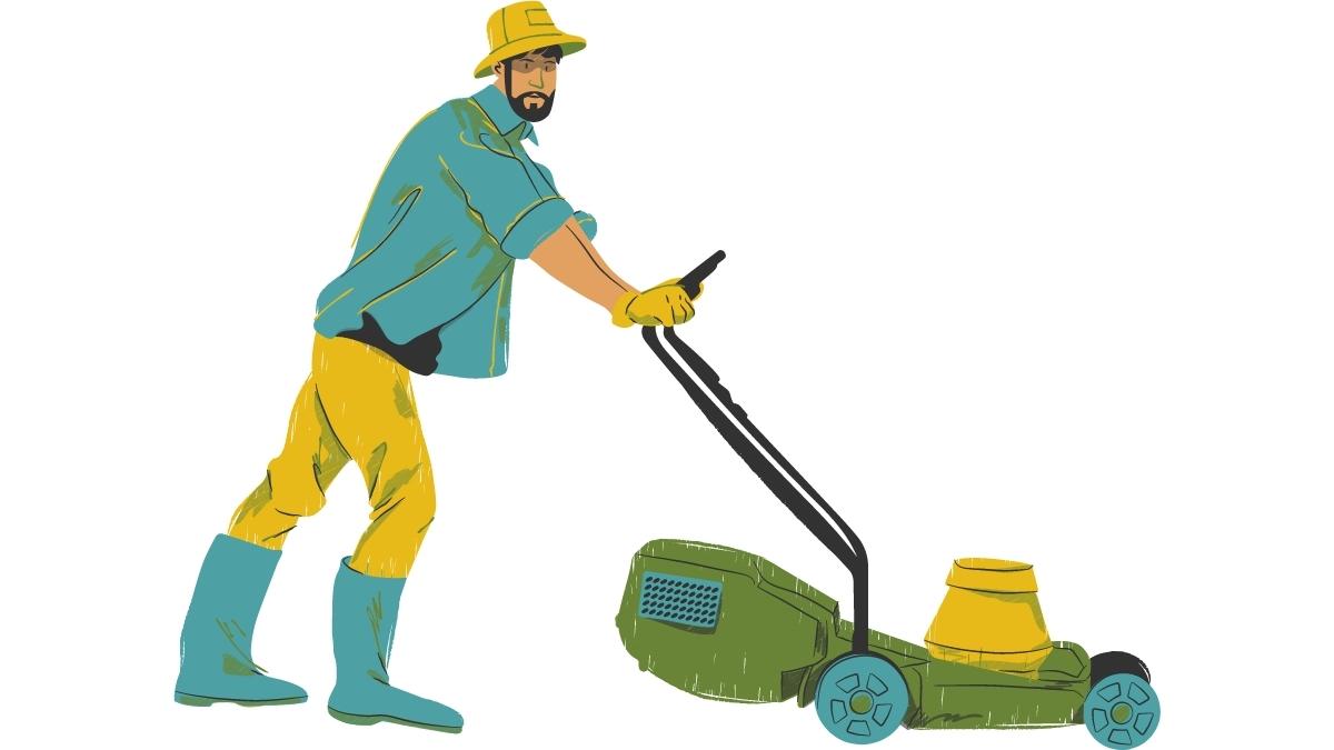 How to start a lawn mower