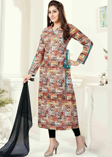 Angrakha salwar suit