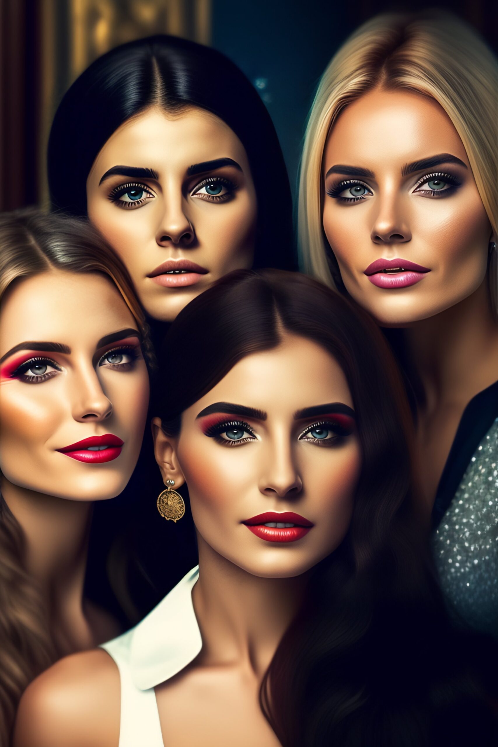 What Dazzling Glitter Makeup Trends Defined the 1990s?