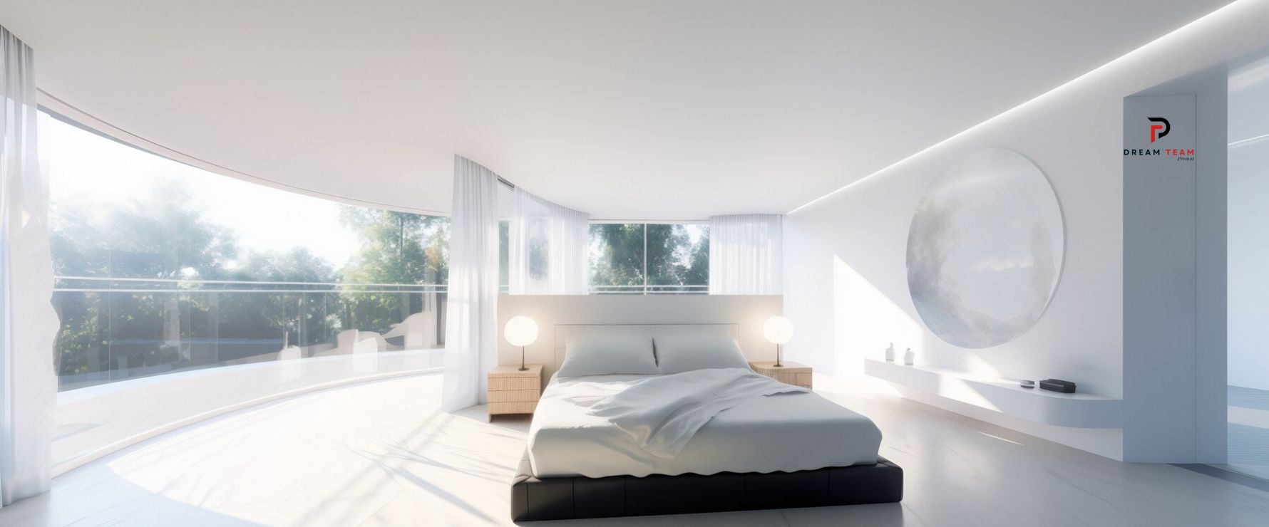 Minimalist Bedroom With Some Exotic Furniture