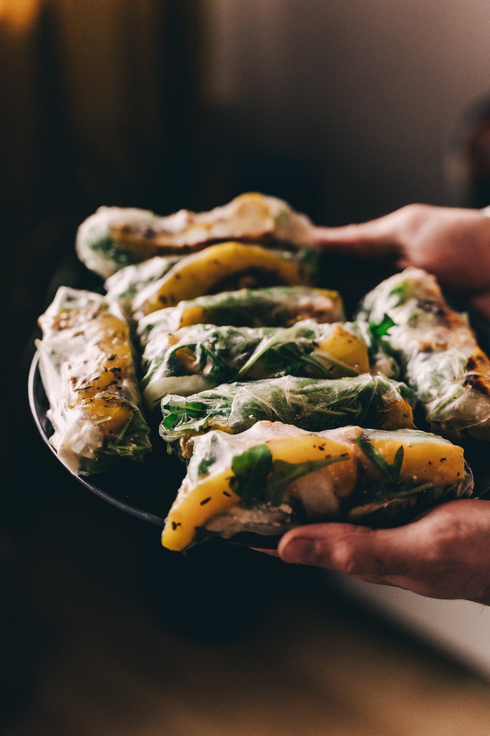 Art of Crafting Veggie Crispy Spring Rolls