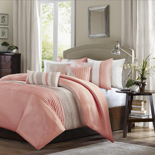 AMHERST CORAL 7-PIECE COMFORTER SET