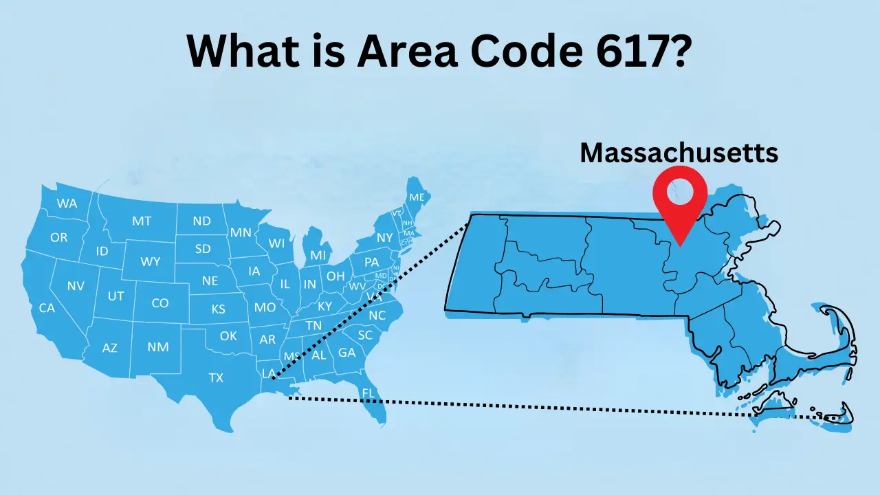 Area Code 617 Location