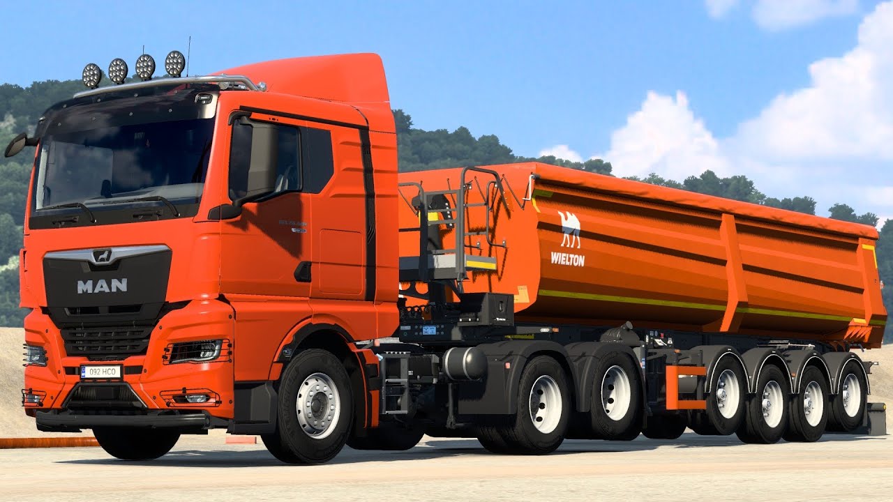 ets2 trailer wielton lowbed 1.4